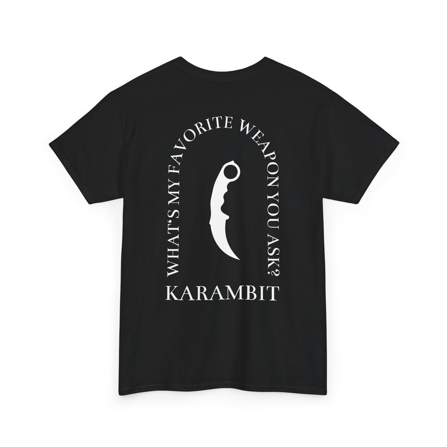Karambit Unisex Tee - Filipino Martial Arts Karambit Design