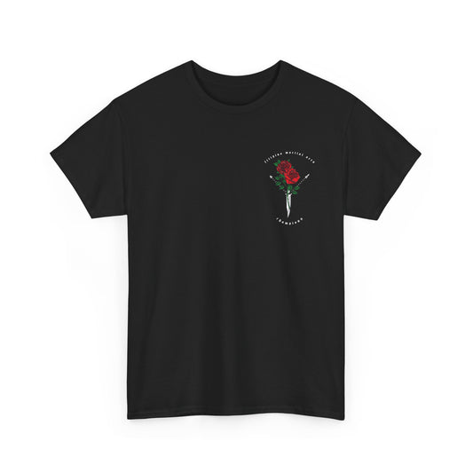 Balisong & Rose Unisex Tee - Filipino Martial Arts Tattoo Design