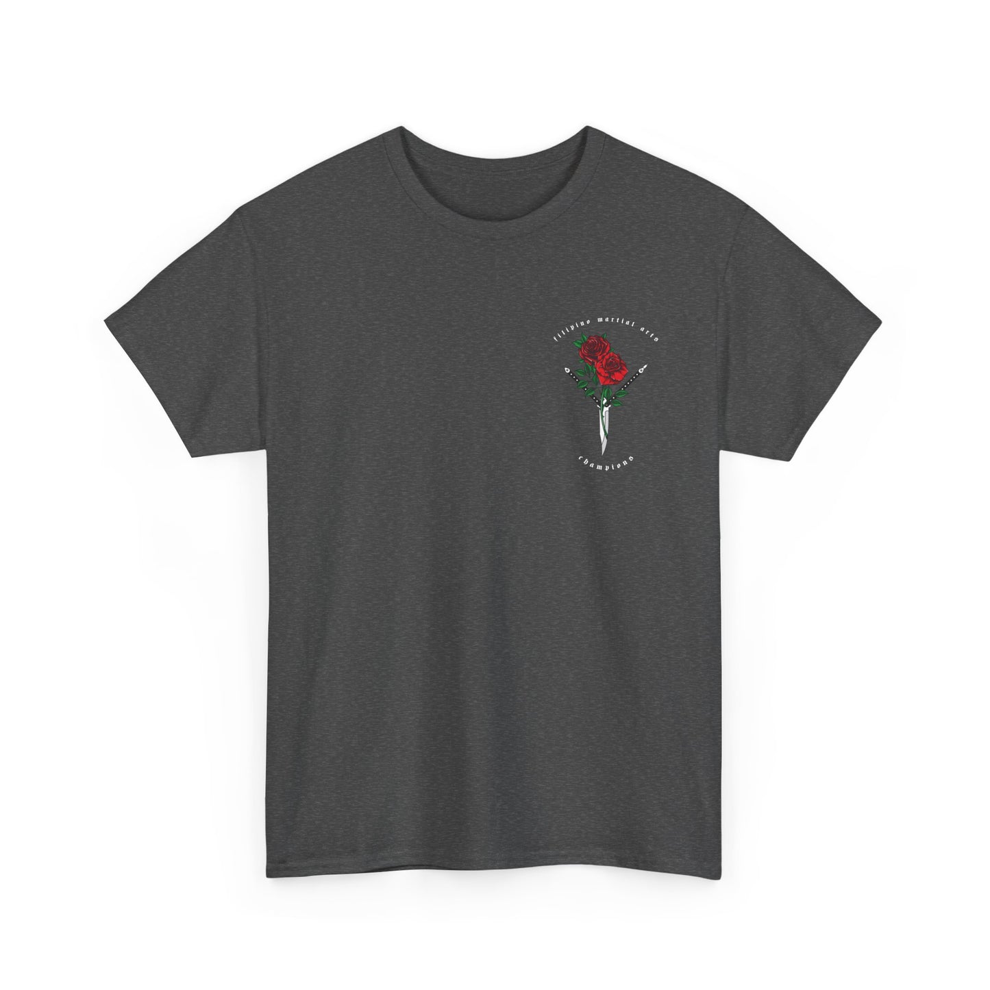 Balisong & Rose Unisex Tee - Filipino Martial Arts Tattoo Design