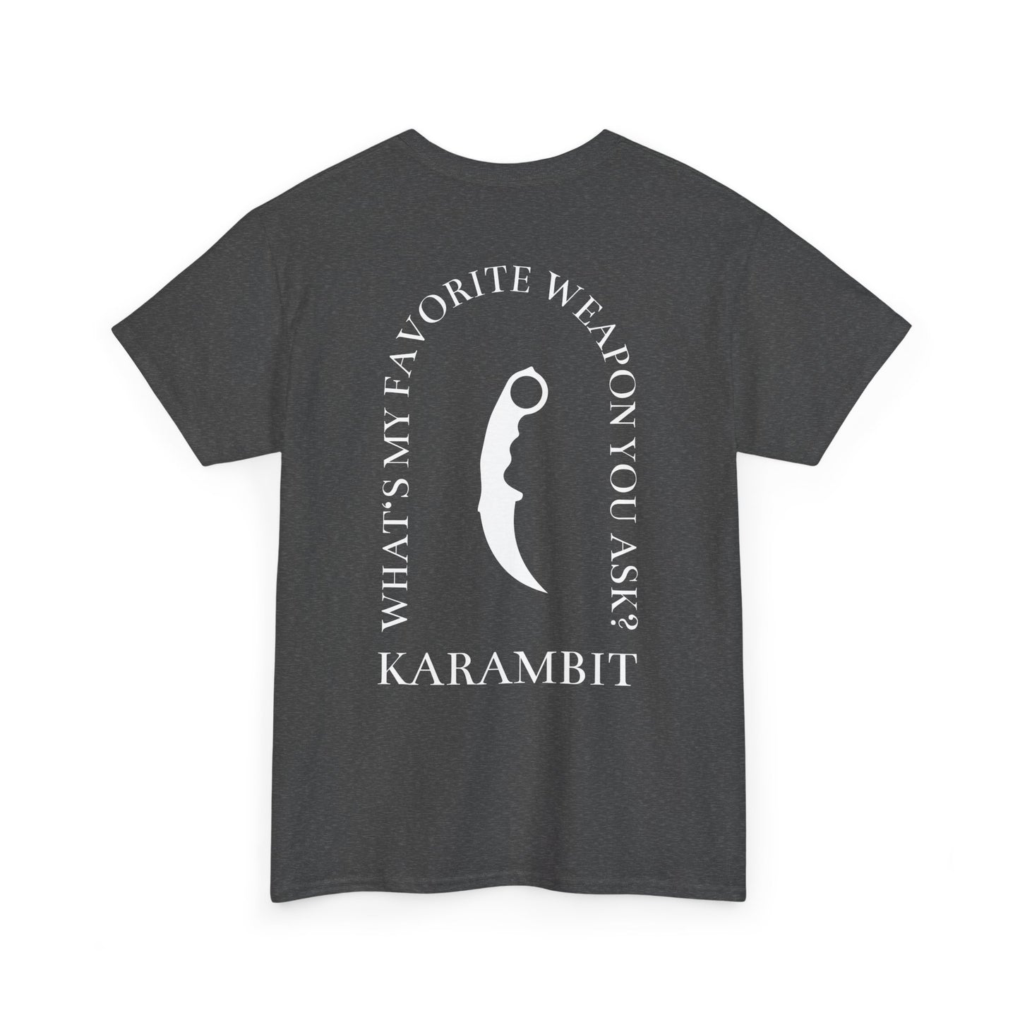 Karambit Unisex Tee - Filipino Martial Arts Karambit Design