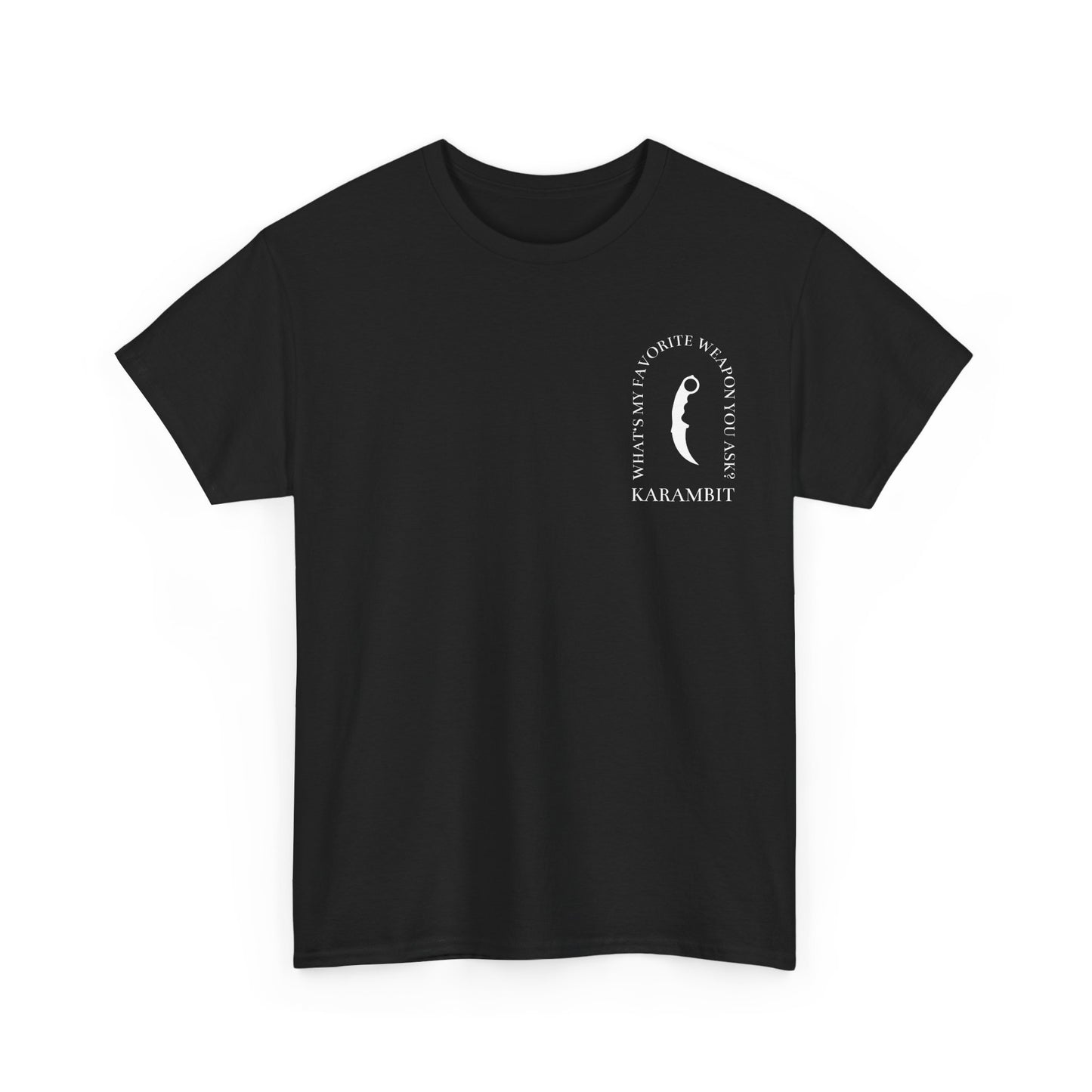 Karambit Unisex Tee - Filipino Martial Arts Karambit Design