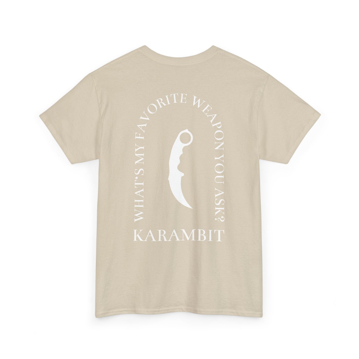 Karambit Unisex Tee - Filipino Martial Arts Karambit Design