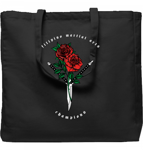 FMA Balisong & Roses Baumwolltasche