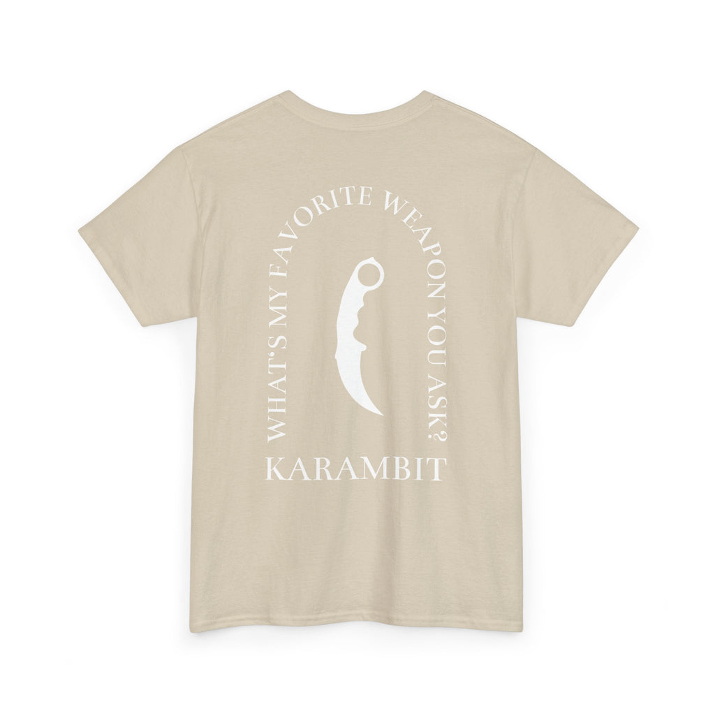 Karambit Unisex Tee - Filipino Martial Arts Karambit Design