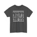 Choose Your Weapon Unisex Tee - Filipino Martial Arts Weapon Design