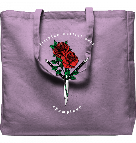 FMA Balisong & Roses Baumwolltasche