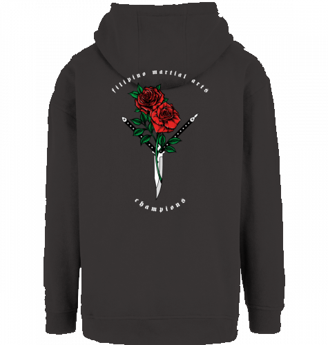 Sweat à capuche surdimensionné FMA Balisong &amp; Roses