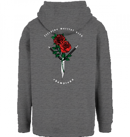 Sweat à capuche surdimensionné FMA Balisong &amp; Roses