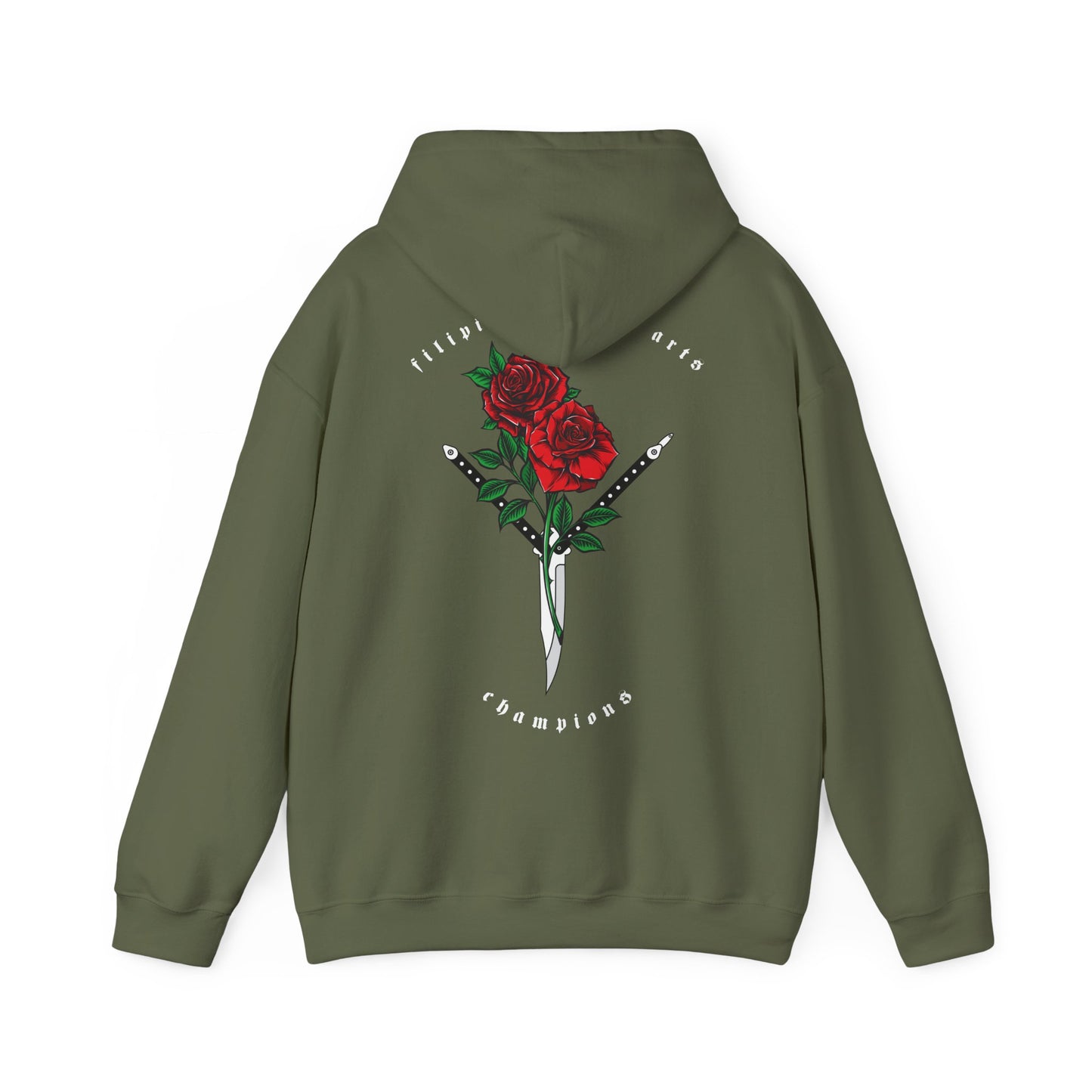 Balisong & Roses Heavy Hoodie