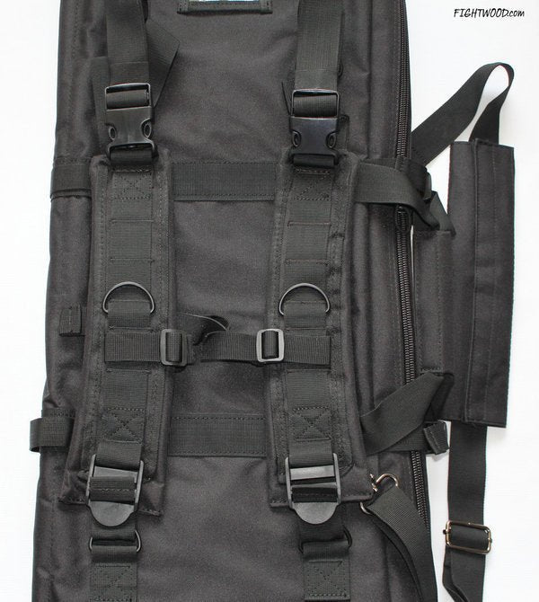 Arnis Authority® Duffle Tasche – Heavy-Duty Nylon, MOLLE, 6 Taschen (94×33×10 cm), wasserabweisend