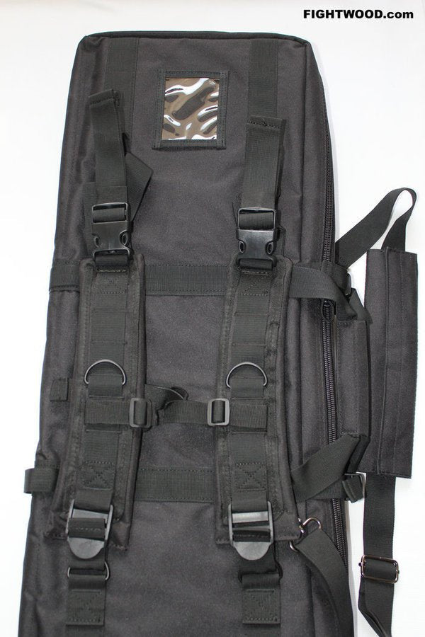 Arnis Authority® Duffle Tasche – Heavy-Duty Nylon, MOLLE, 6 Taschen (94×33×10 cm), wasserabweisend