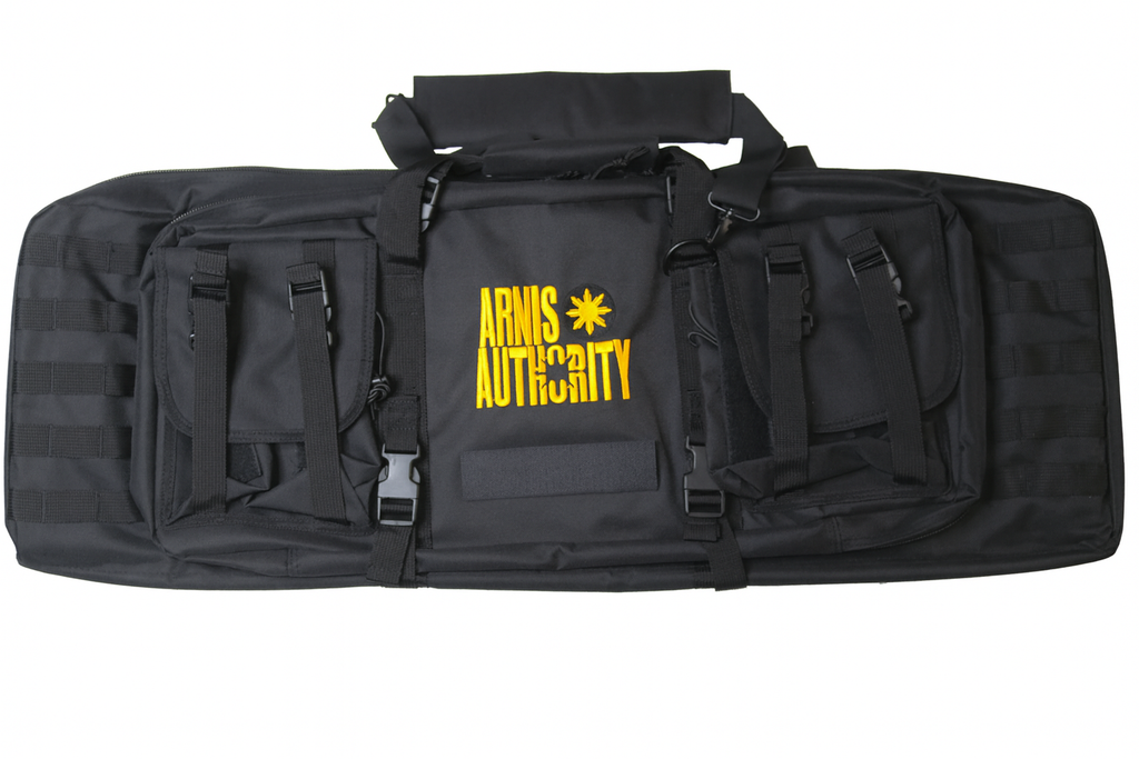 Arnis Authority® Duffle Tasche – Heavy-Duty Nylon, MOLLE, 6 Taschen (94×33×10 cm), wasserabweisend