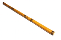 Dragon – Philippinischer Rattan-Stock 71 cm (Ø 24–26 mm) | gebranntes Drachen-Motiv, lackiert | Eskrima/Kali/Arnis