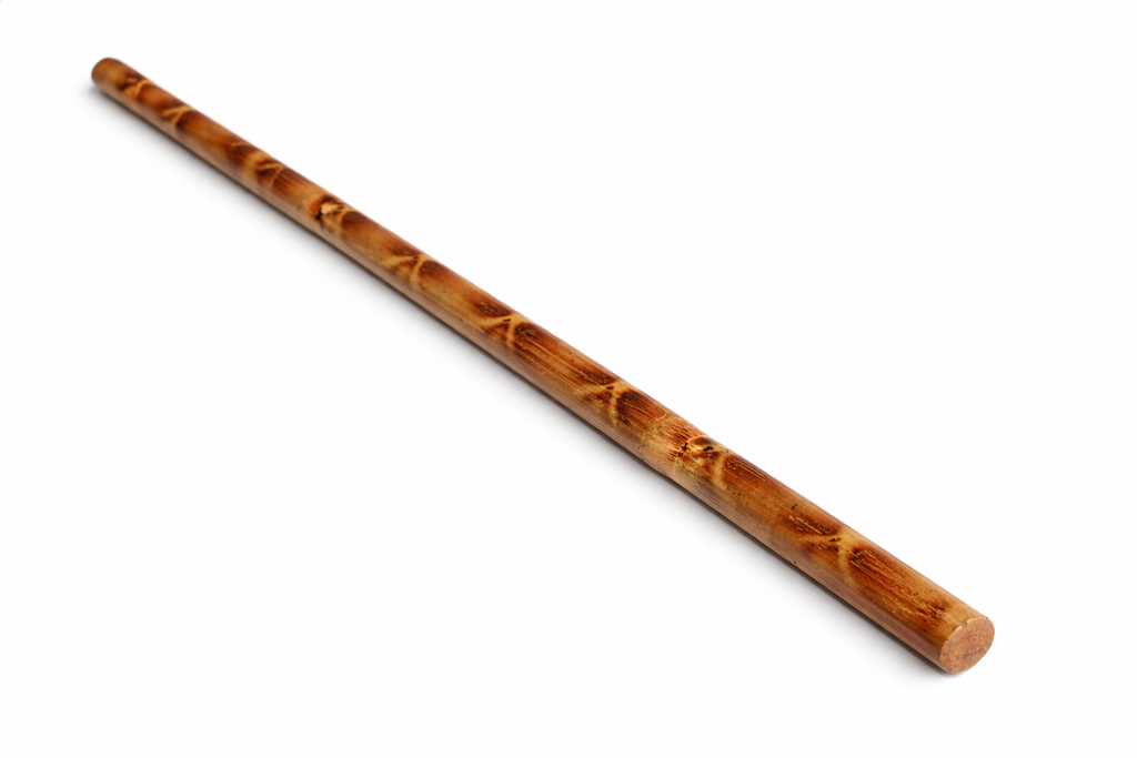 Rattanstock mit Brandmuster – Modell 2 (70 cm) | Escrima / Kali / Arnis