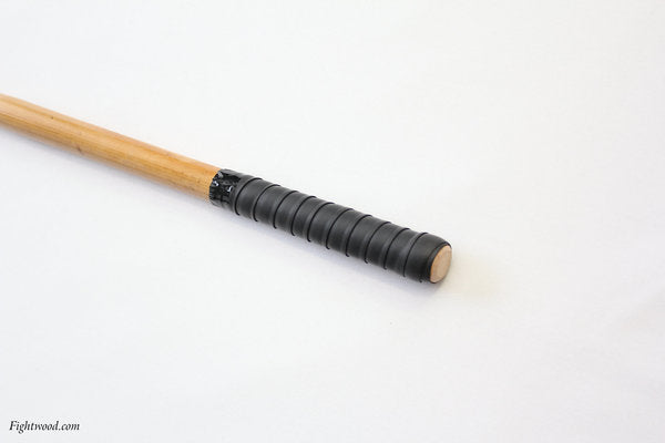 Escrima Stick Premium Rattan - ungeschält, mit Griff